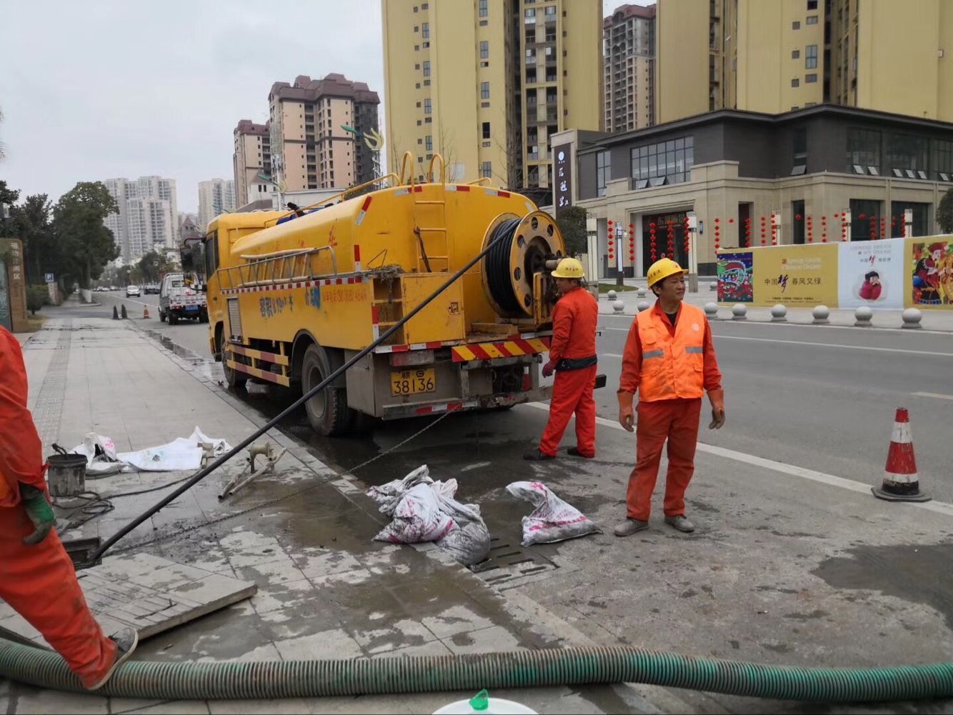 康保排污管道清淤-管道清洗